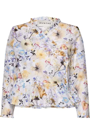 Munthe Fenia Tops Blouses Long-sleeved Multi/patterned