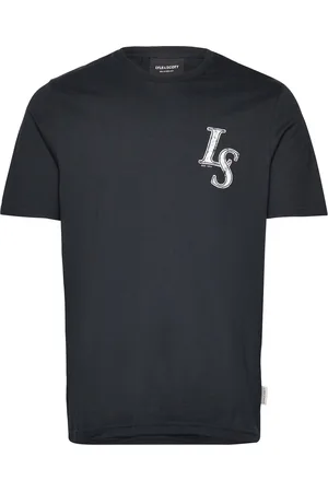 Lyle & Scott Emblem T-Shirt Tops T-shirts Short-sleeved Navy