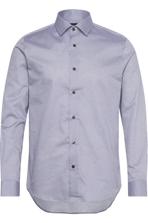Matinique Matrostol Bn Tops Shirts Pattern Shirts Blue