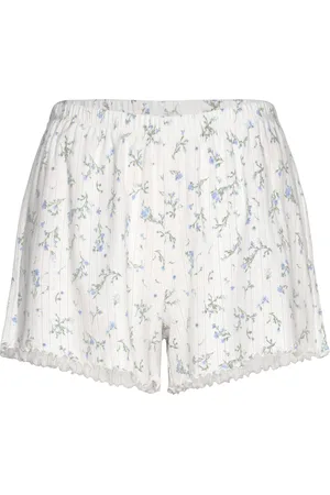 Lindex Shorts Pointelle With Lettuce Shortsit Blue