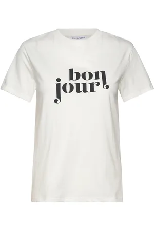 Lindex Top Nell Tops T-shirts & Tops Short-sleeved White