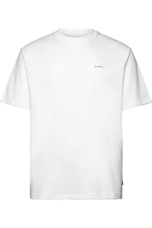 Woodbird Wbbaine Pose Tee Tops T-shirts Short-sleeved White