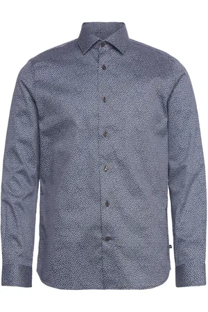 Matinique Matrostol Bn Tops Shirts Pattern Shirts Navy