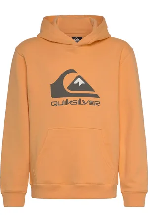 Quiksilver Big Logo Hoodie Youth Tops Sweat-shirts & Hoodies Hoodies Yellow