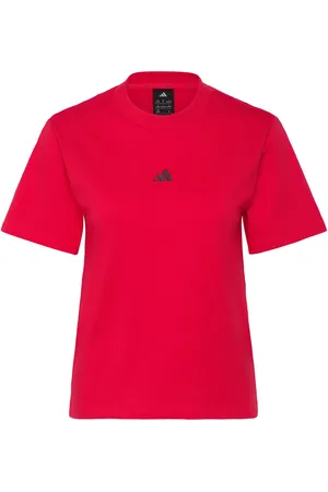 adidas W Sl Sj T Sport Sport Clothing Sports Tops & T-shirts Sport T-shirts Red