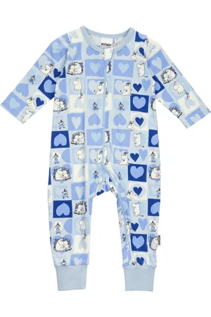Mumin Älskad Pyjamas Pyjama Sie Jumpsuit Haalari Blue