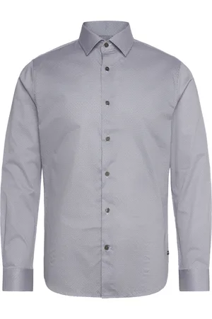 Matinique Matrostol Bn Tops Shirts Pattern Shirts Grey