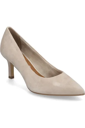Tamaris Women Court Sho Shoes Heels Pumps Classic Beige