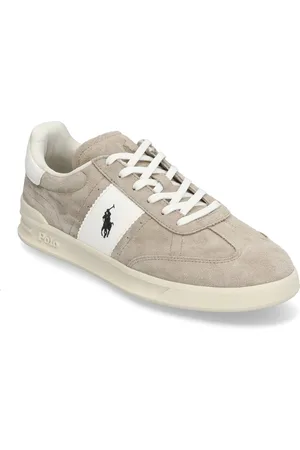 Ralph Lauren Heritage Aera Suede Sneaker Matalavartiset Sneakerit Tennarit Beige