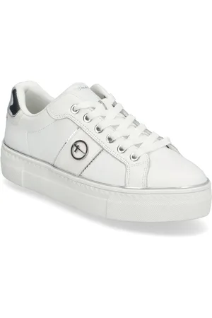 Tamaris Women Lace-Up Matalavartiset Sneakerit Tennarit White