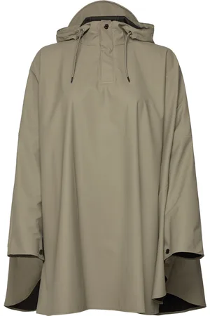Rains Cape W3 Outerwear Rainwear Rain Coats Green