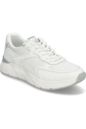 Tamaris Women Lace-Up Matalavartiset Sneakerit Tennarit White