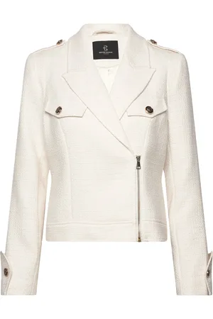Bruuns Bazaar Platanusbbyda Blazer Blazers Double Breasted Blazers White