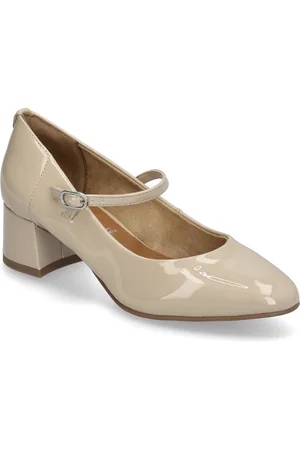 Tamaris Women Court Sho Shoes Heels Pumps Classic Beige