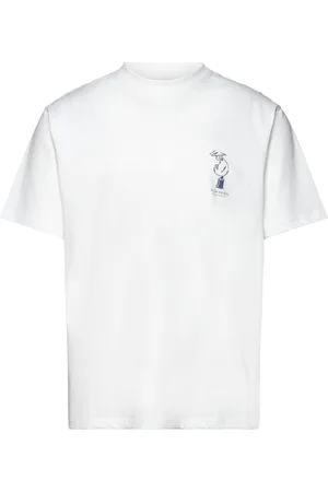 Woodbird Wbbaine Relax Tee Tops T-shirts Short-sleeved White