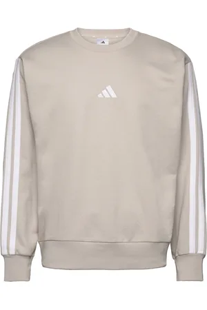 adidas M 3S Ft Swt Sport Men Sport Clothing Sport Sweat-shirts & Hoodies Sport Sweat-shirts Beige