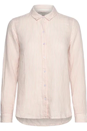 Barbour Marine Shirt Tops Shirts Long-sleeved Pink
