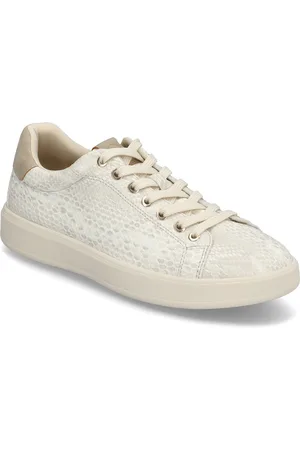 Tamaris Women Lace-Up Matalavartiset Sneakerit Tennarit Cream