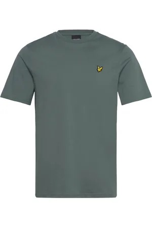 Lyle & Scott Plain T-Shirt Tops T-shirts Short-sleeved Green