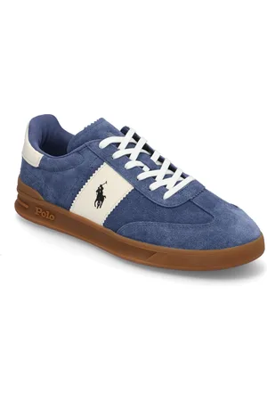 Ralph Lauren Heritage Aera Suede Sneaker Matalavartiset Sneakerit Tennarit Blue