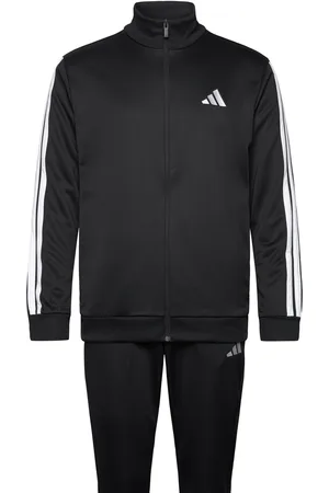 adidas M 3S Ft Tt Ts Sport Men Sport Clothing Sport Sweat-shirts & Hoodies Sport Tracksuits-sets Black