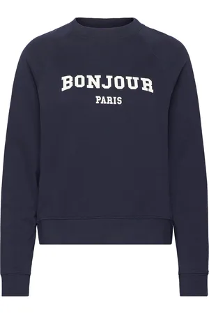 Lindex Sweater Smilla Tops Sweat-shirts & Hoodies Sweat-shirts Navy
