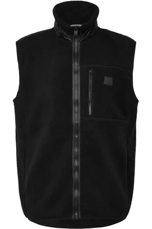 Rains Yermo Fleece Vest T1 Tops Sweat-shirts & Hoodies Fleeces & Midlayers Black