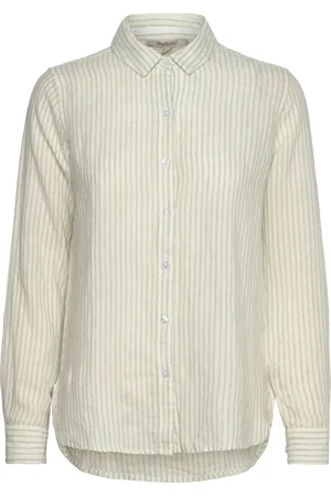 Barbour Marine Shirt Tops Shirts Long-sleeved Green