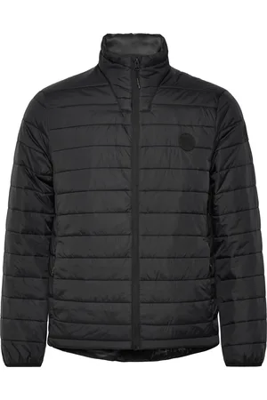 Lindbergh Light Weight Quilted Jacket Vuorillinen Takki Topattu Takki Black