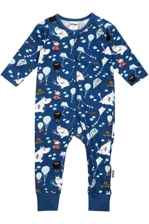 Mumin Drakar Pyjamas Pyjama Sie Jumpsuit Haalari Blue