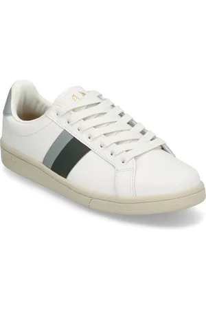 Fred Perry B721 Lthr/Tape Detail Matalavartiset Sneakerit Tennarit White