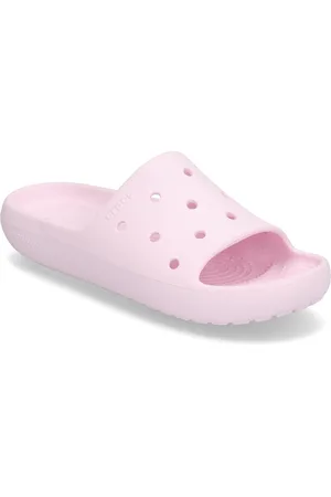 Crocs Classic Slide V2 Shoes Summer Shoes Sandals Pool Sliders Pink