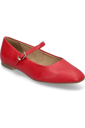 Tamaris Woms Ballerina Ballerinat Red