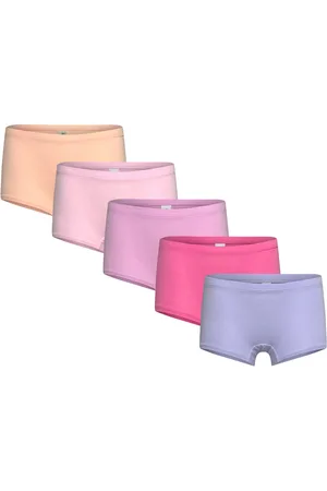 Lindex Boxer 5 Pack Solid Night & Underwear Underwear Panties Purple