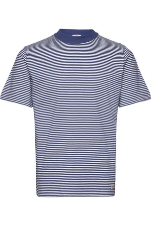 Armor.lux T-Shirt Héritage Tops T-shirts Short-sleeved Blue