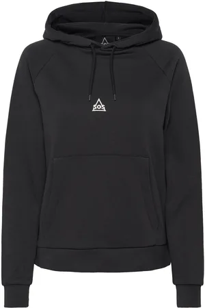 SOS Majella W Sweat Hoodie Sport Sport Clothing Sport Sweat-shirts & Hoodies Sport Hoodies Black