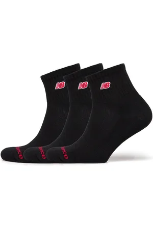 New Balance Patch Logo Ankle 3 Pack Sport Sport Clothing Sport Socks Black