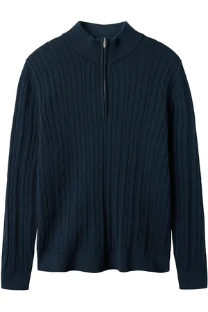 LMTD Nlmhabel Ls Half Zip S Knit Tops Knitwear Pullovers Navy