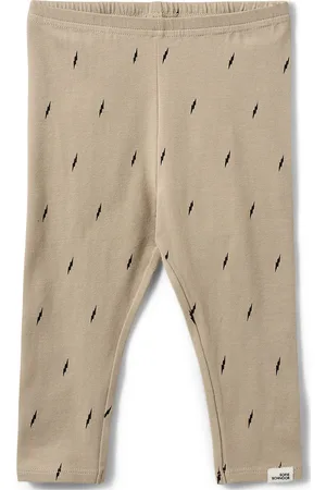 Sofie Schnoor Baby and Kids Samsb Leggings Bottoms Leggings Beige