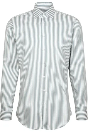 Seidensticker Cityhemden 1/1 Arm Tops Shirts Business Green