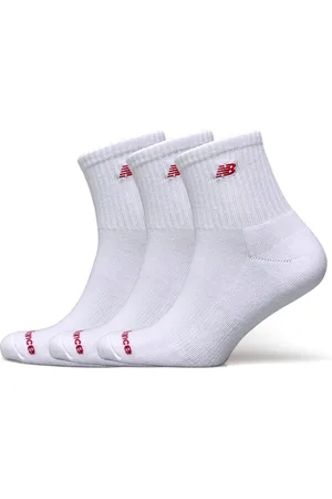 New Balance Patch Logo Ankle 3 Pack Sport Sport Clothing Sport Socks White