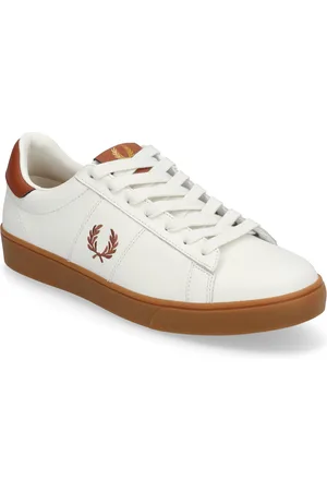 Fred Perry Spencer Leather Matalavartiset Sneakerit Tennarit White