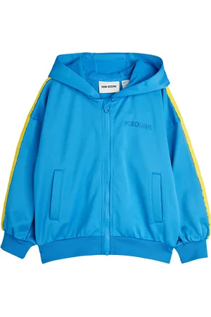 Mini Rodini Wct Hoodie Tops Sweat-shirts & Hoodies Hoodies Blue