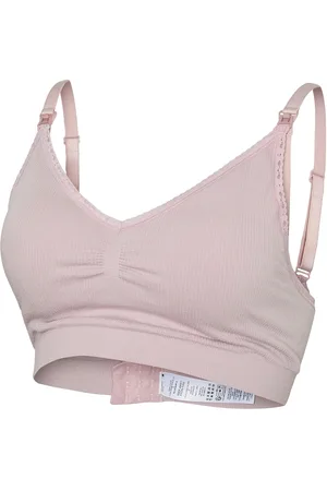 Mama;licious Mlmila Feed Me Bra 2F Lingerie Bras & Tops Maternity Bras Pink