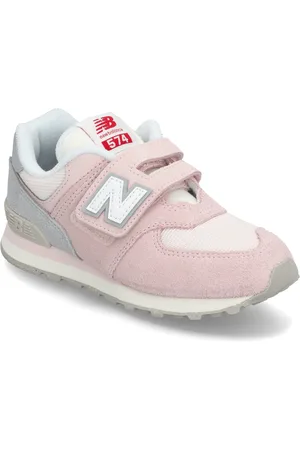 New Balance 574 Kids Hook & Loop Sport Sneakers Low-top Sneakers Pink