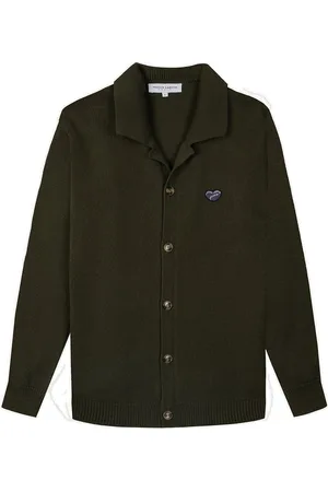 Maison Labiche Ingold Knitwear Tops Knitwear Cardigans Khaki Green