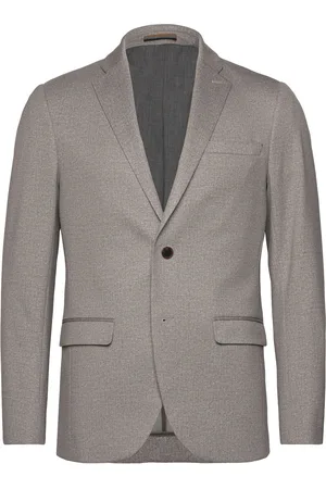 Matinique Mageorge Jersey Suits & Blazers Blazers Single Breasted Blazers Beige