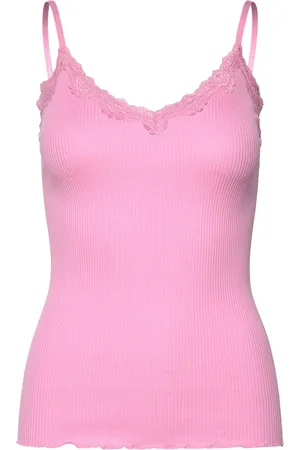 Rosemunde Rwbeatha Sl Regular Singlet Top Tops T-shirts & Tops Sleeveless Pink