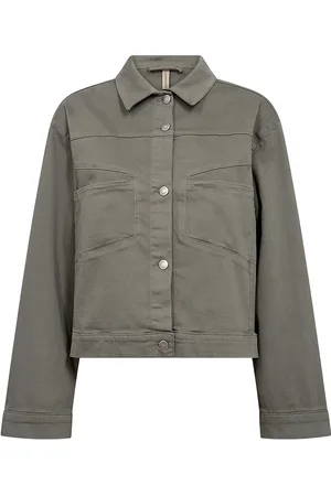 soyaconcept Sc-Erna Outerwear Jackets Light-summer Jacket Grey