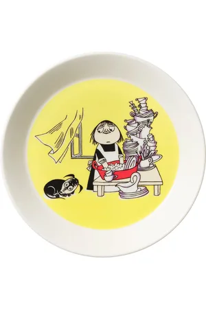 Arabia Moomin Plate Ø19Cm Misabel Home Tableware Bowls Breakfast Bowls Multi/patterned